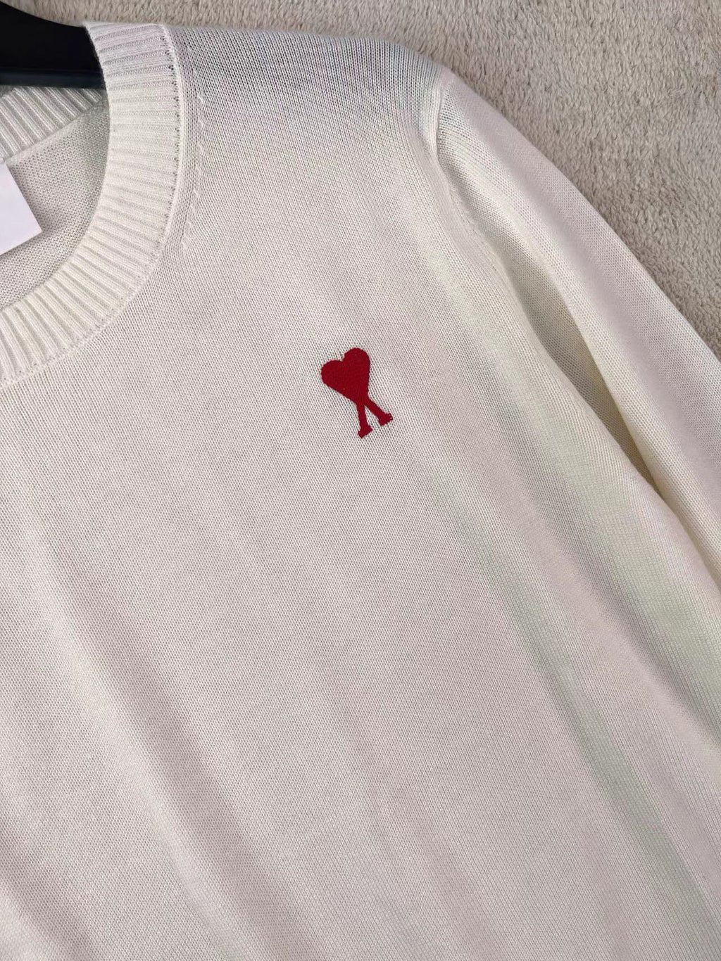 AMI PARIS Ami de Cœur wool sweater