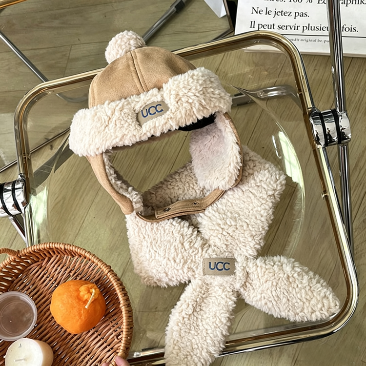 Winter Fleece Ear Flap Hat, Warm Thick Trapper Hat with Ear Cover for Cold Weather（only hat） - 40789606