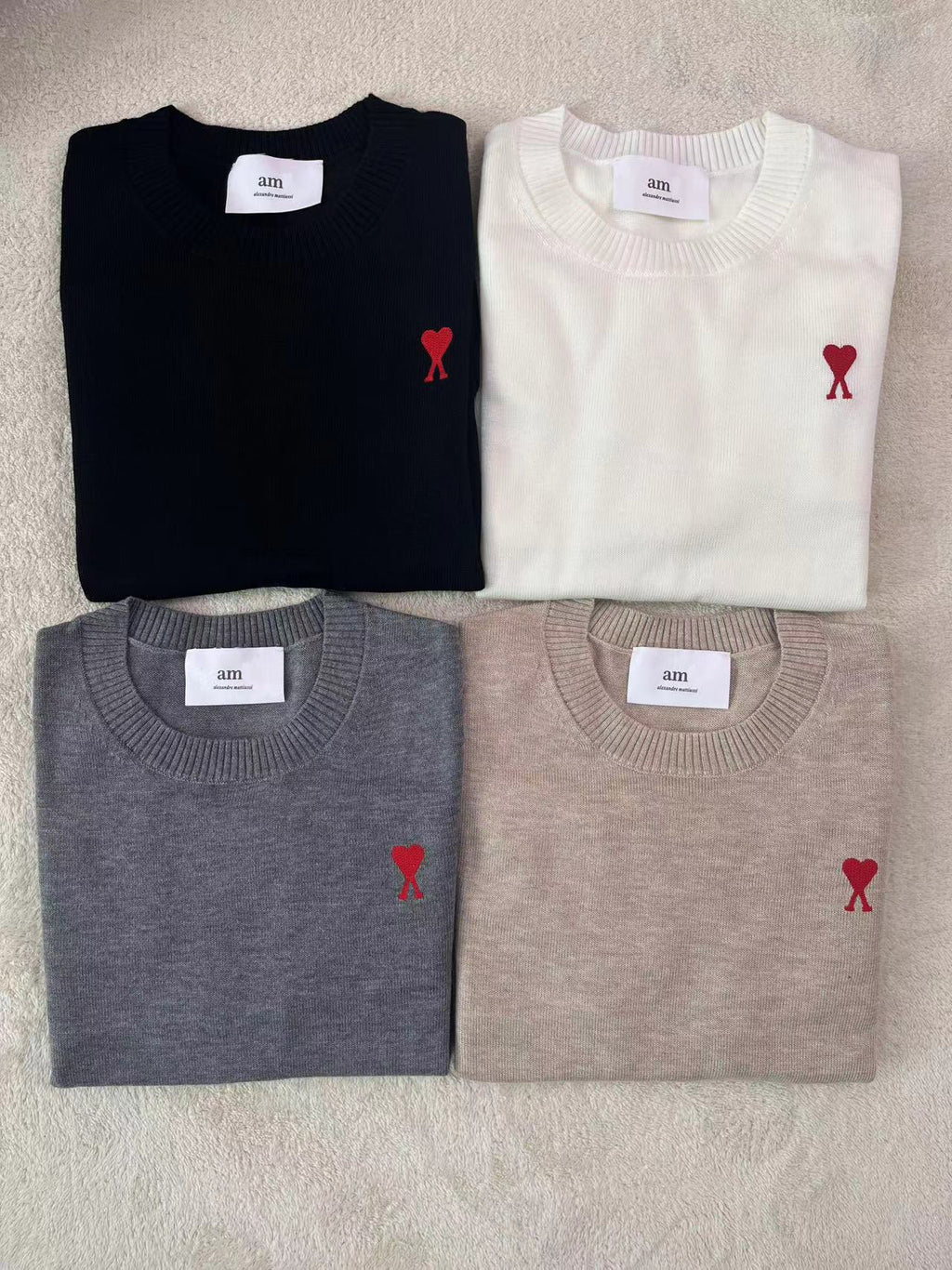 AMI PARIS Ami de Cœur wool sweater