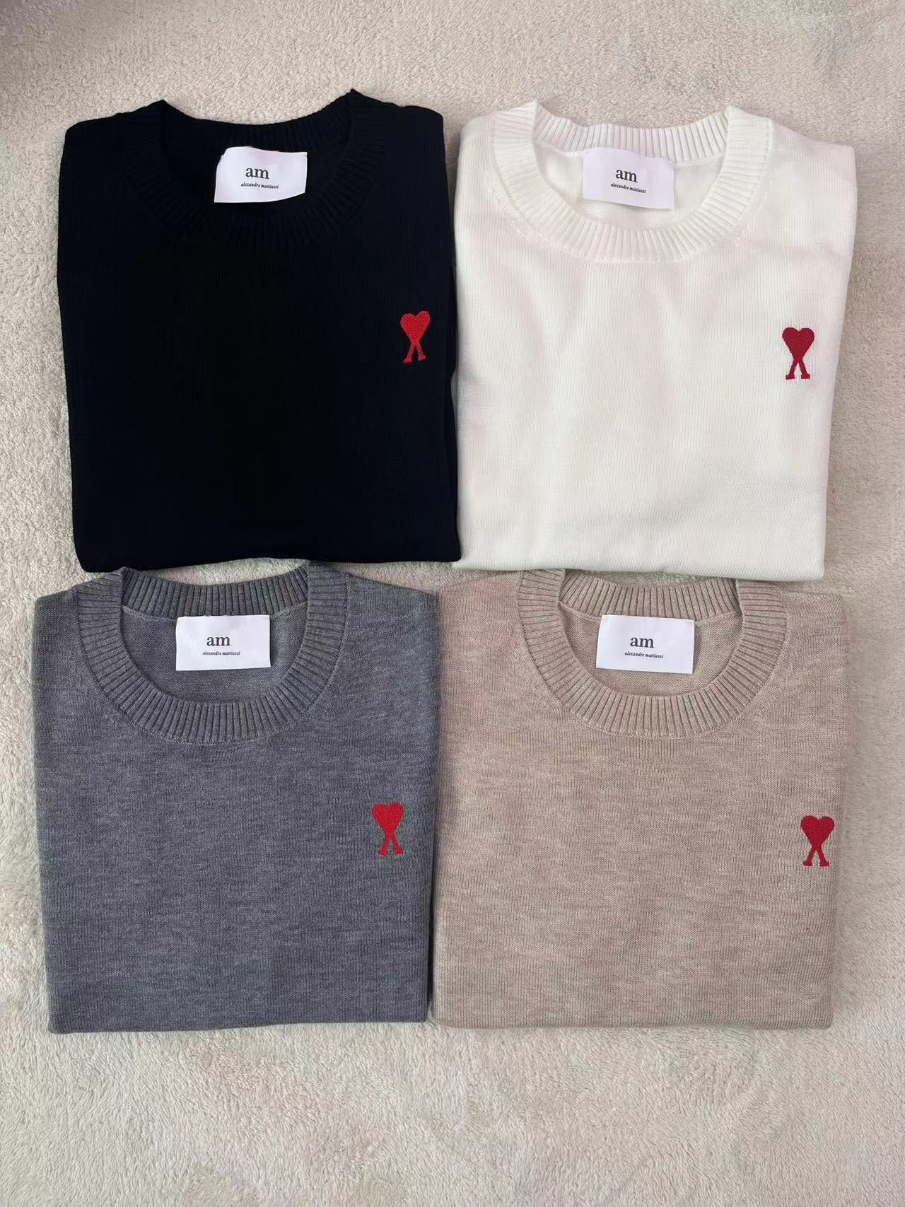 AMI PARIS Ami de Cœur wool sweater