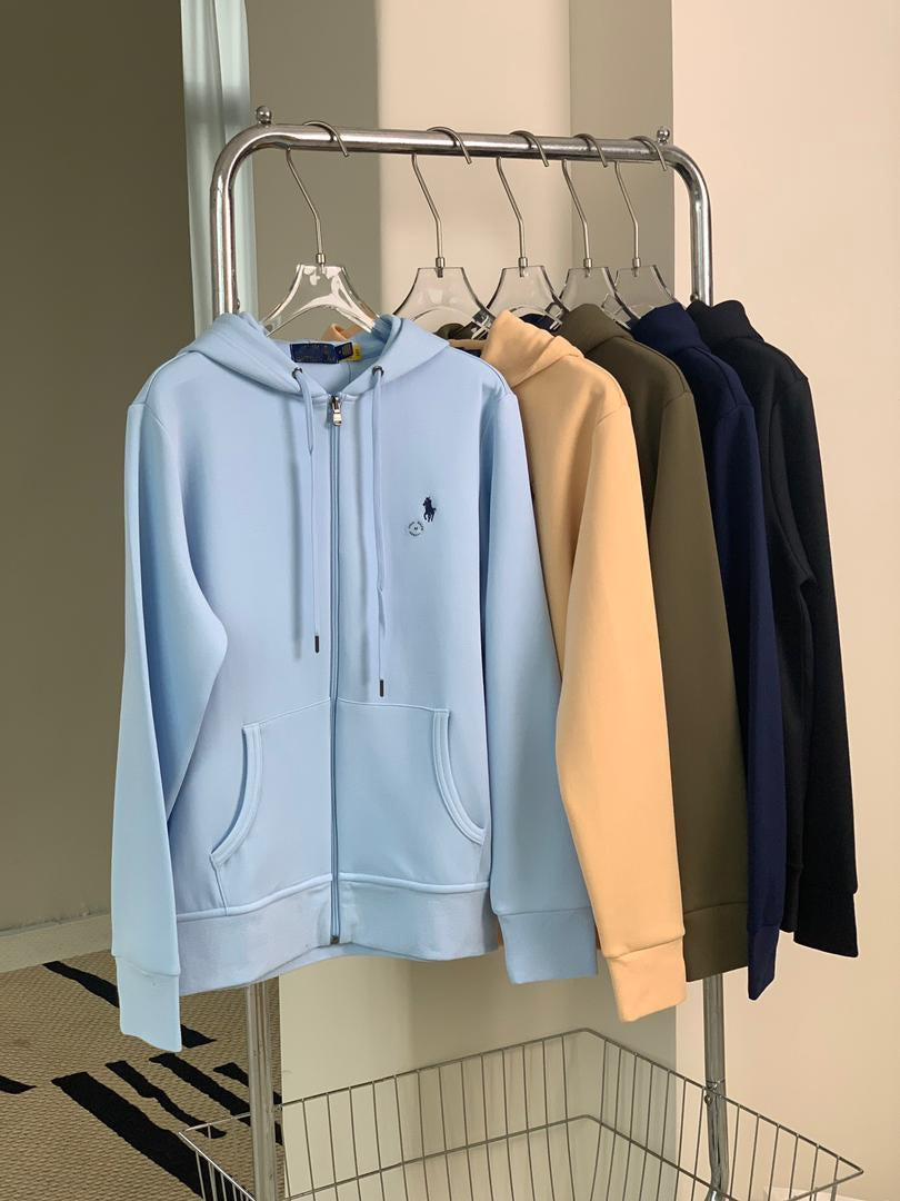 RL Double-Knit Full-Zip Hoodie