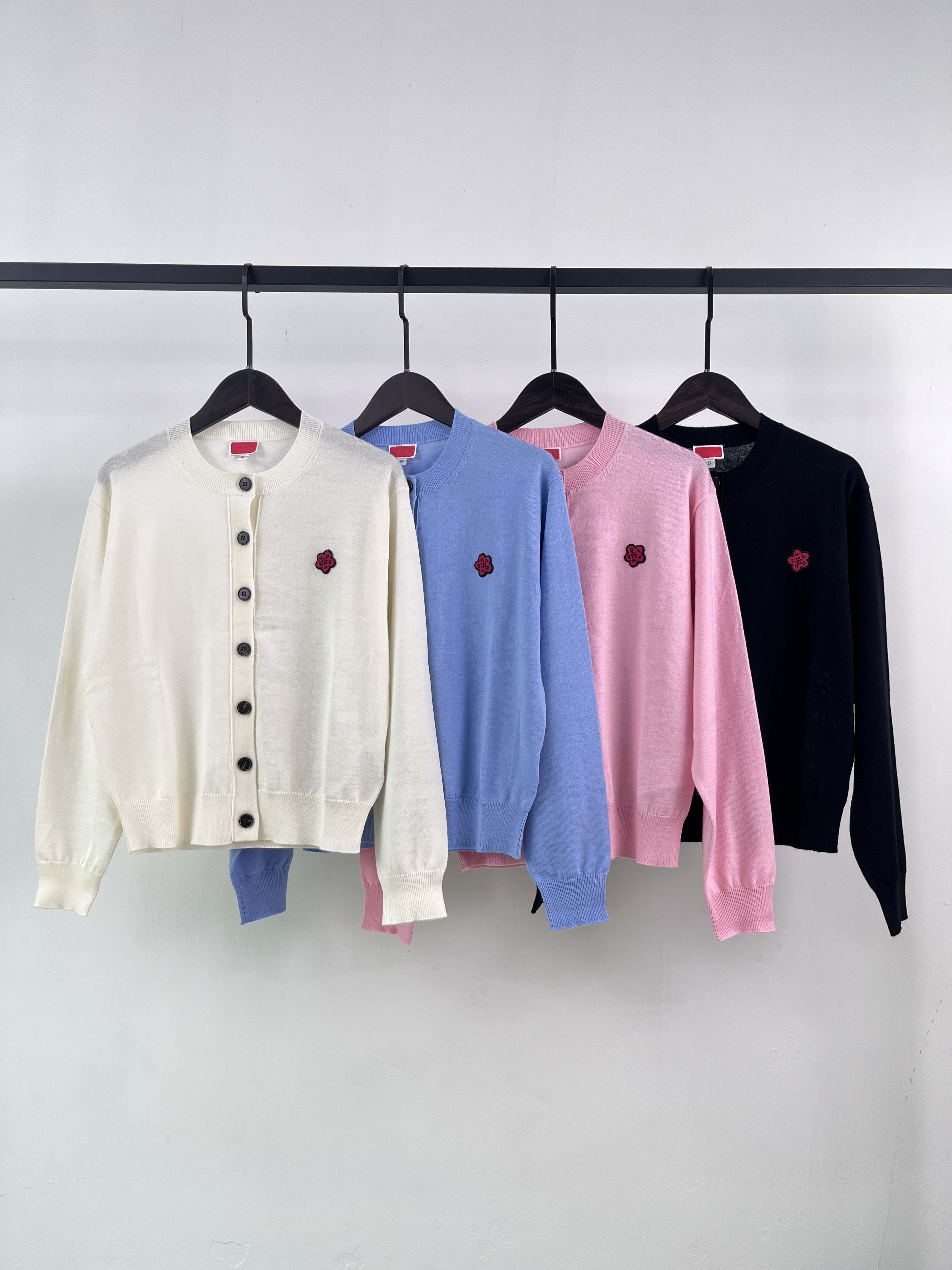 KZO Paris Boke Flower Cardigan