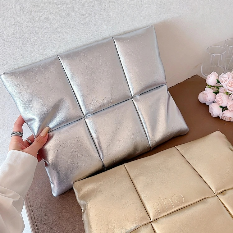 Big Pillow Bag Padded Laptop Sleeve Quilted Soft Tablet Carry Pouch - 51313163
