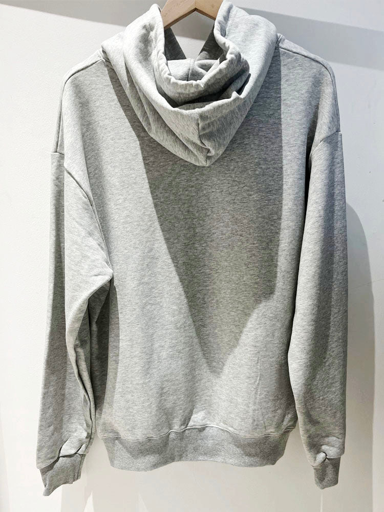 Nocta Grey Logo Hoodie Unisex Long Sleeve Pullover Hooded Sweatshirt Streetwear Top - 40785299