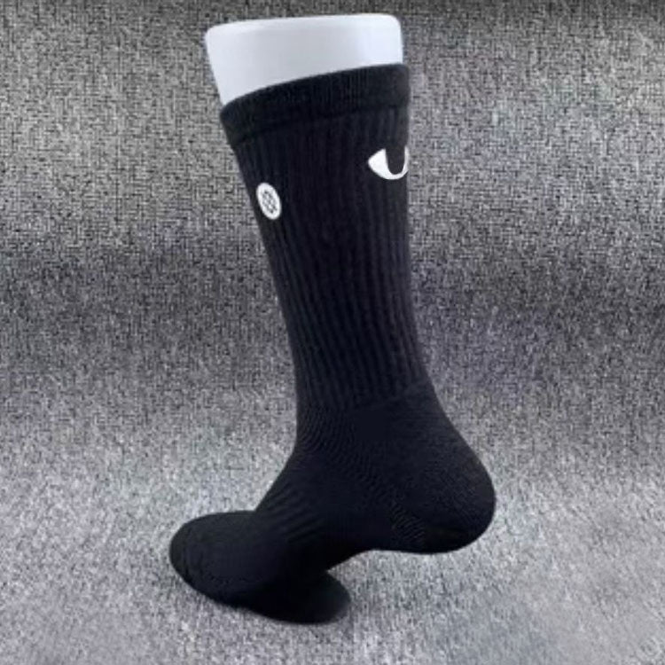 51121480 Breathable Mesh Athletic Socks - Cushioned Sports Crew Socks