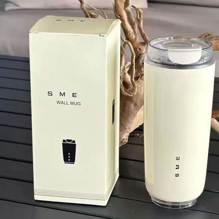 51357382 Stainless Steel Insulated Travel Tumbler, Reusable Coffee Cup with Lid for Office & Outdoor