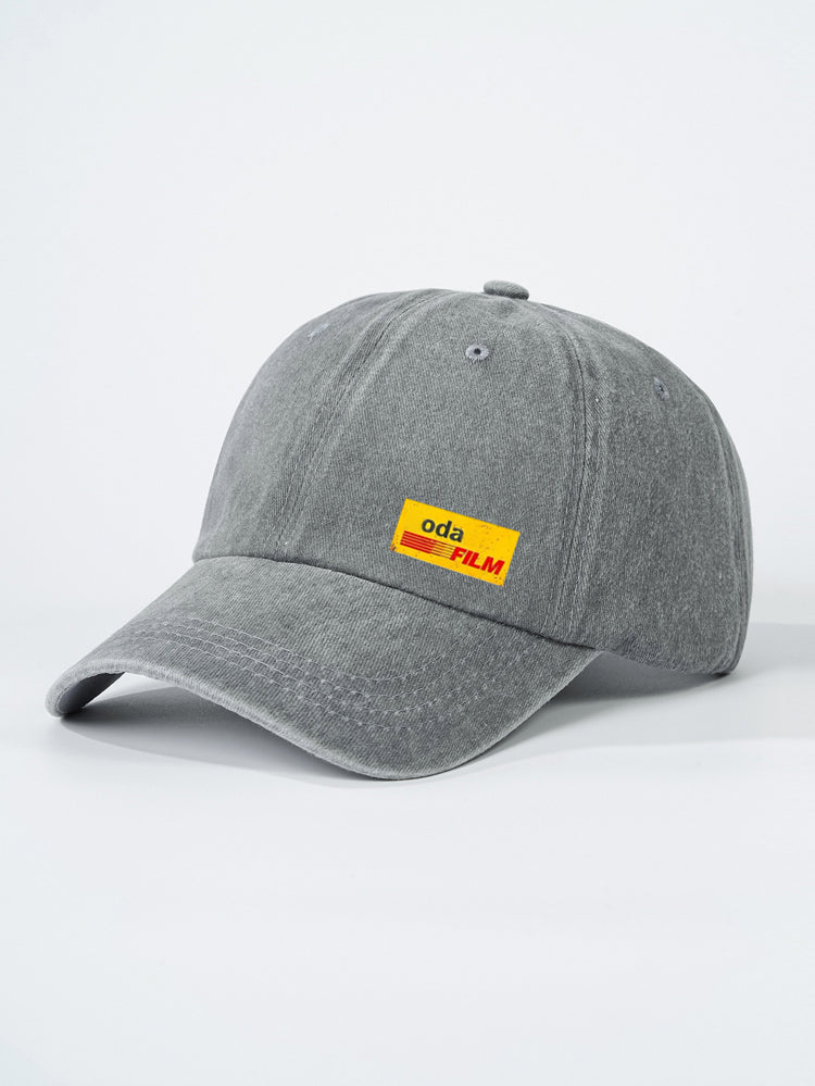 Vintage Washed Baseball Cap, Adjustable Embroidered Dad Hat Multi‑Colors - 51232760