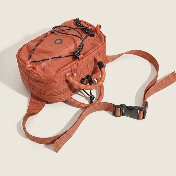 51148025 Lightweight Nylon Mini Crossbody Bag Adjustable Strap Casual Outdoor Shoulder Bag