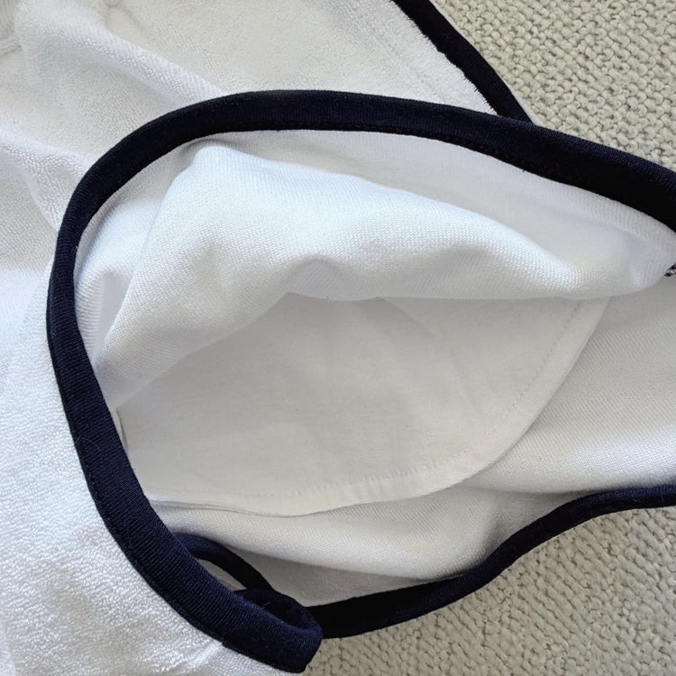 51341649 Women 2 Piece Outfit Set Polo Long Sleeve Top and Striped Drawstring Shorts Tracksuit