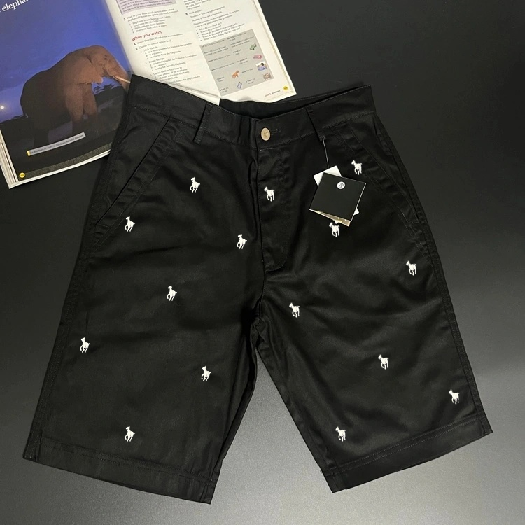 40490977 Men's Cotton Twill Shorts with All-Over Pony