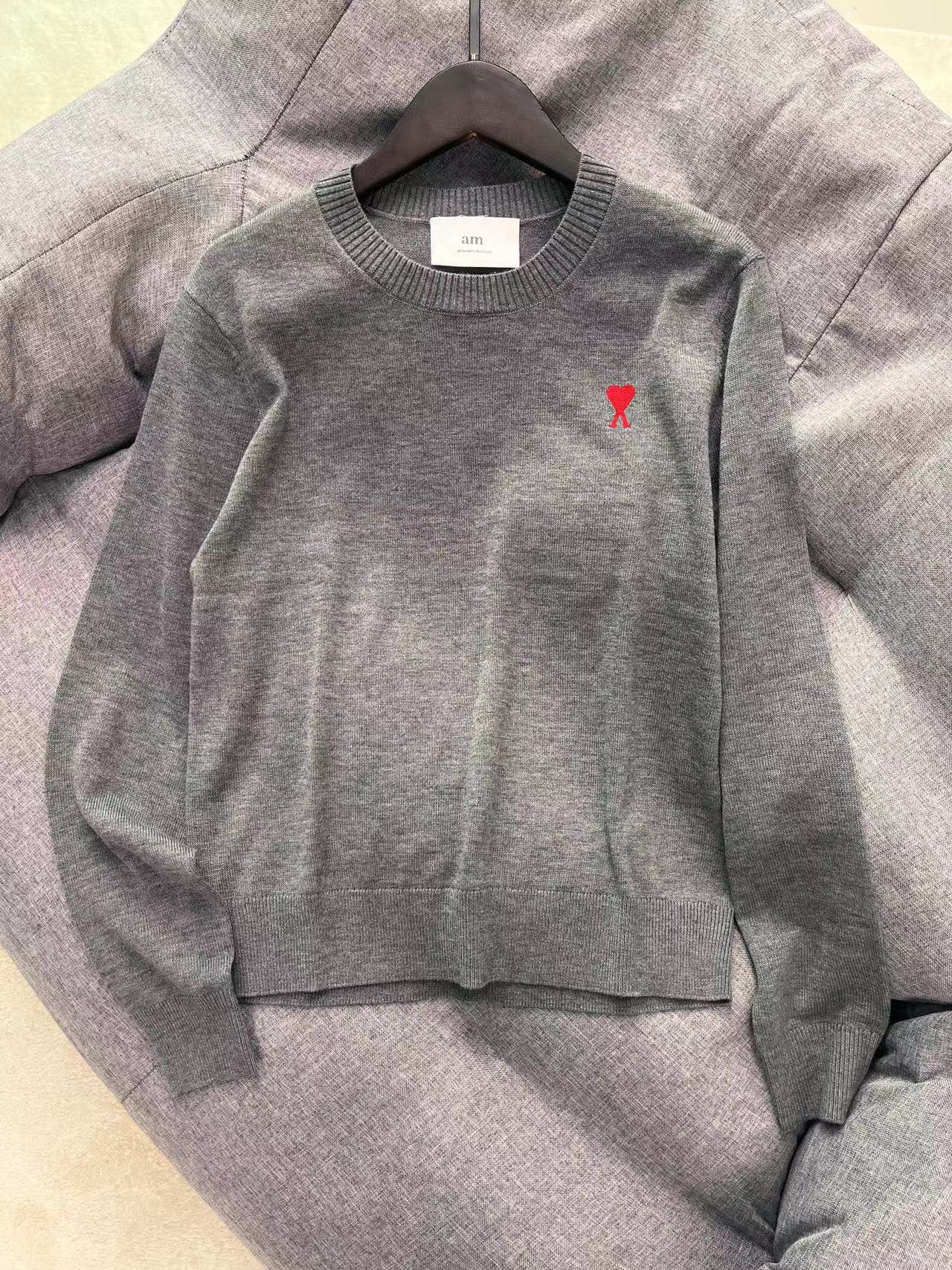 AMI PARIS Ami de Cœur wool sweater