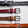 39719605RL Reversible Leather Skinny Belt