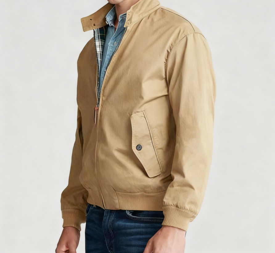 40124701 RL Pony -Harrington Stand Collar Waterproof Jacket