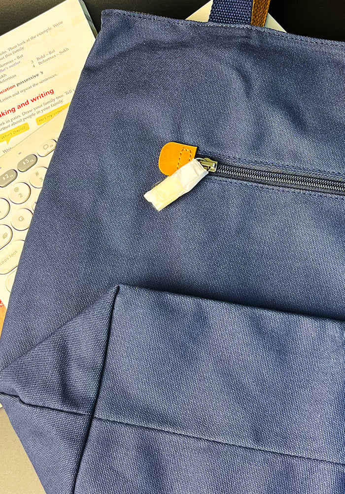 40391437 RL Pony-Shoulder Tote Bag Blue