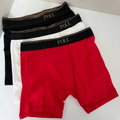 3 Pack Men's Cotton Blend Boxer Shorts