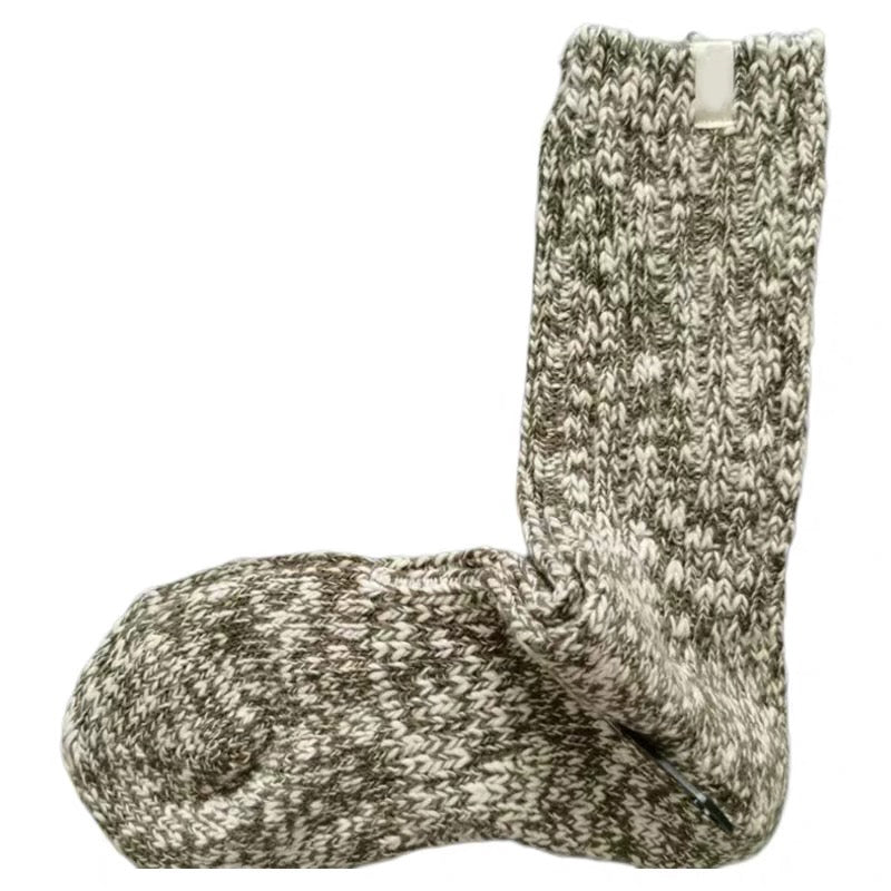 Thick socks, autumn/winter Australian single-breasted style