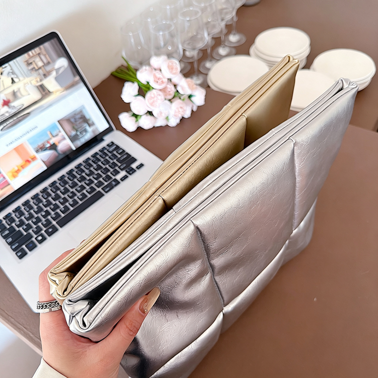 Big Pillow Bag Padded Laptop Sleeve Quilted Soft Tablet Carry Pouch - 51313163