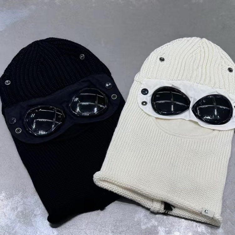 Knit Balaclava with Goggles