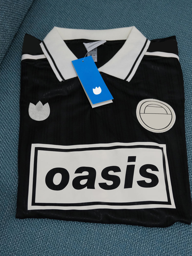 Black Striped Soccer Top