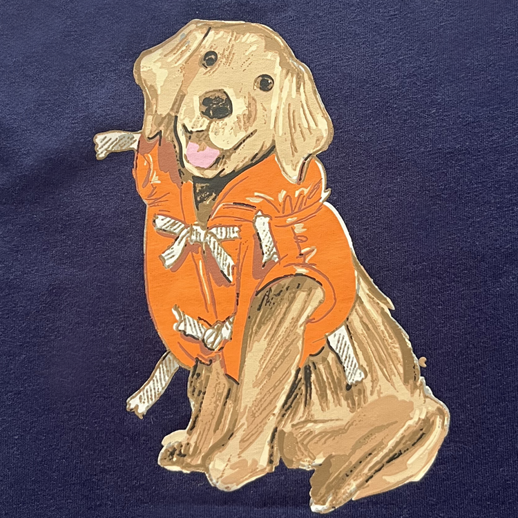 Kids Golden Retriever Graphic T-Shirt