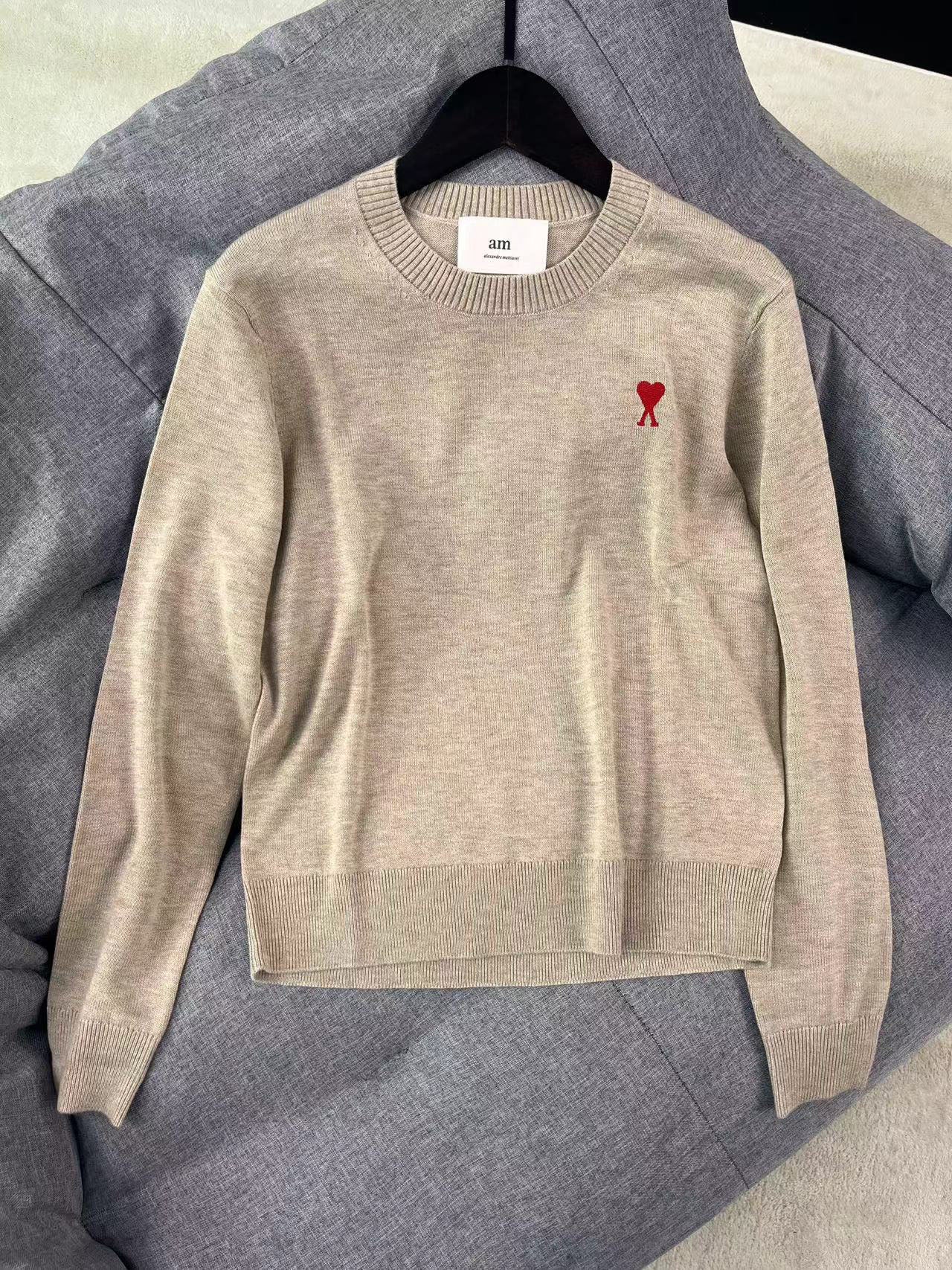 AMI PARIS Ami de Cœur wool sweater