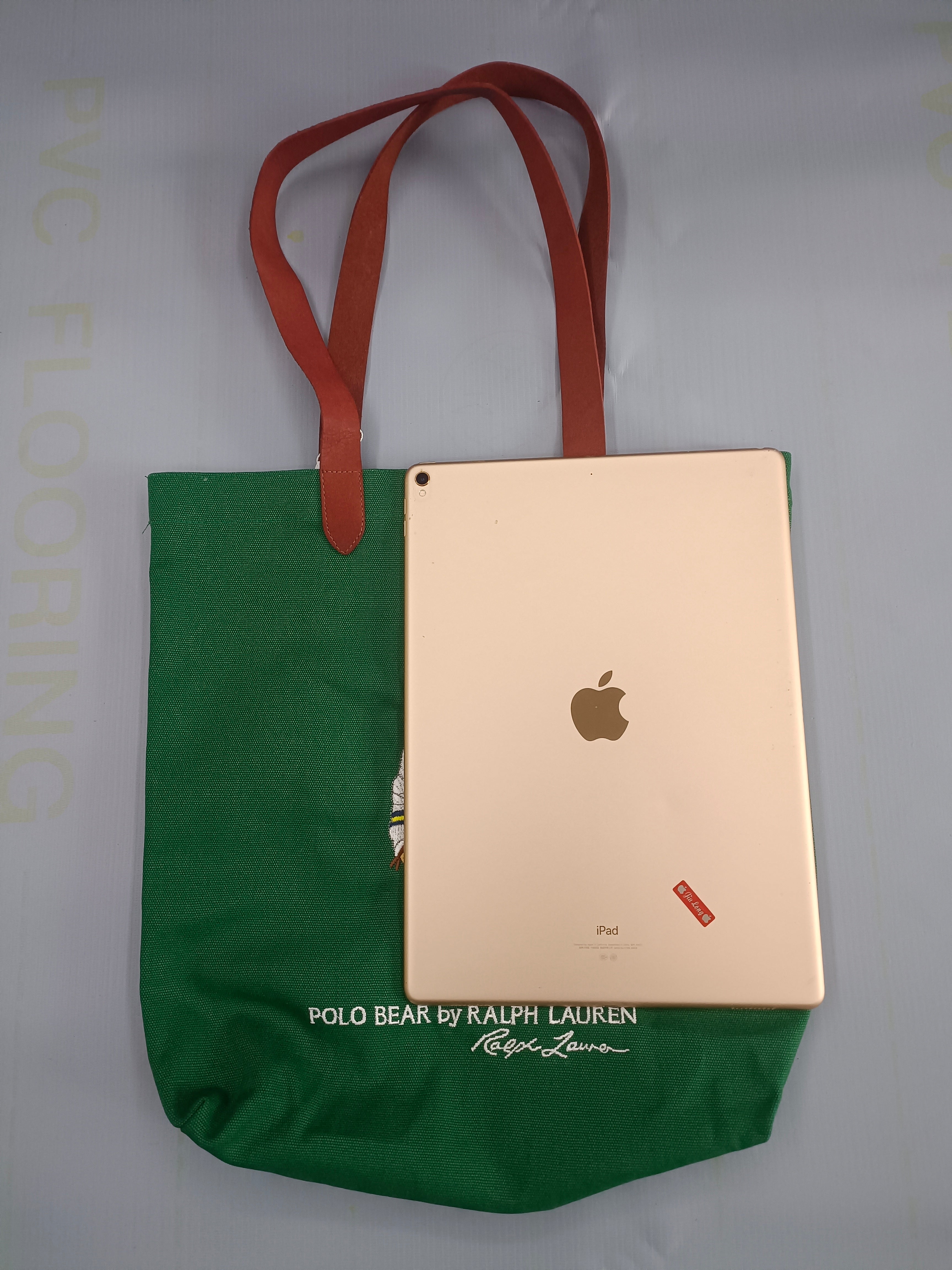 RL Bear Twill Shopper Tote