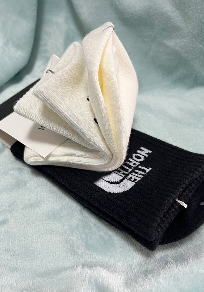 TNF-Running Socks For Both Man and Woman 2 Pairs
