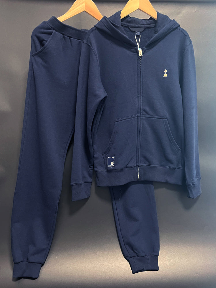 Bear 2025 new autumn children's cardigan sweatshirt suit