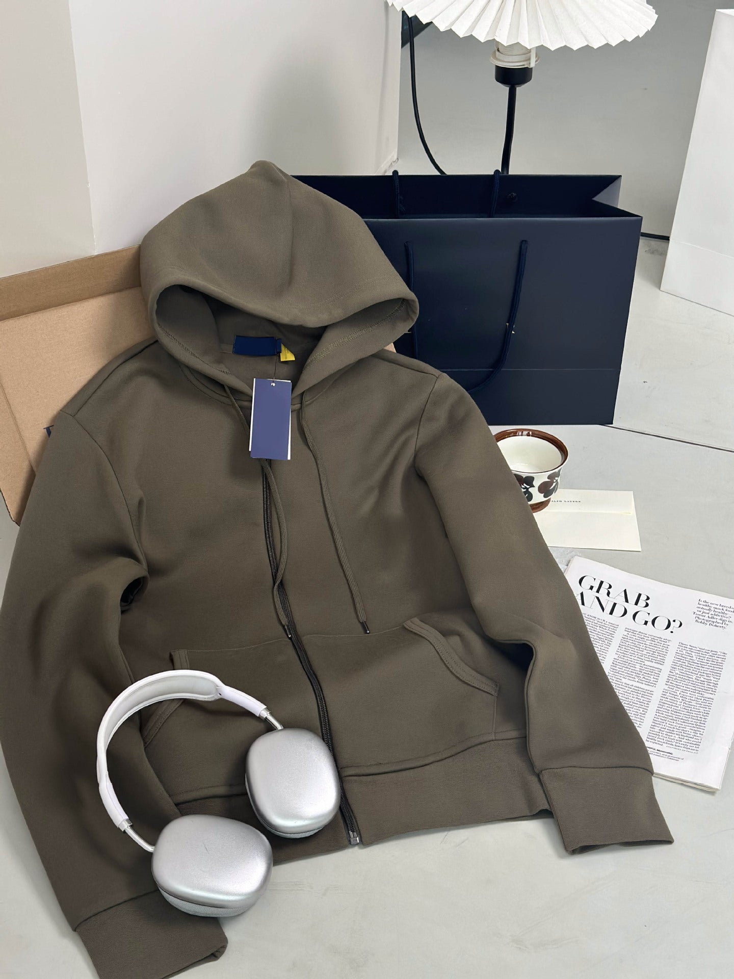 RL Double-Knit Full-Zip Hoodie