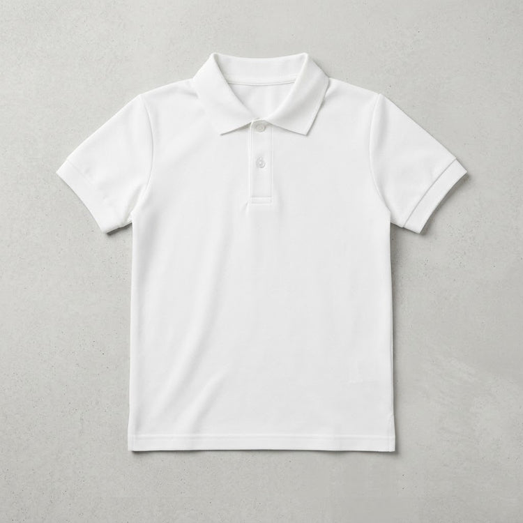 40450756 Kids' Short Sleeve Shirt – Classic Collar, 2 Color Options