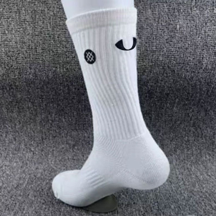 51121480 Breathable Mesh Athletic Socks - Cushioned Sports Crew Socks