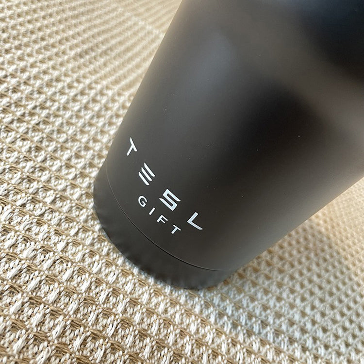 51194337 Black Stainless Steel Insulated Tumbler Leak‑Proof Lid Reusable Travel Coffee Mug