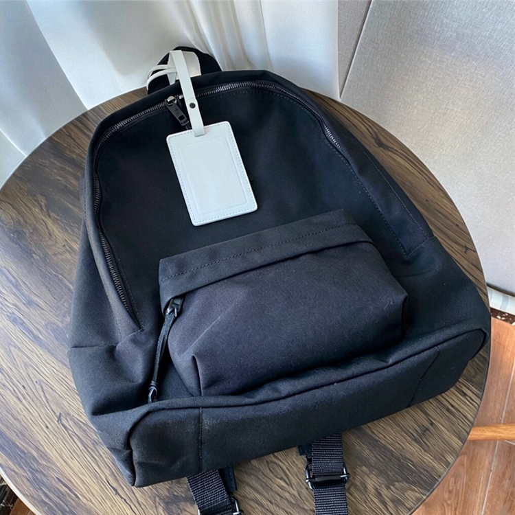 51138855 Minimalist Canvas KL-16 Backpack Casual Daily School Travel Backpack