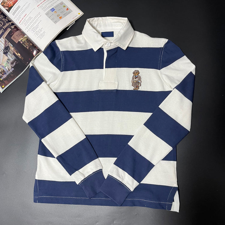40332318 For Kids — Long-Sleeve Striped Shirt for Medium & Big Boys
