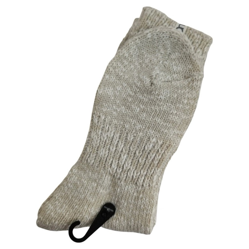 Thick socks, autumn/winter Australian single-breasted style