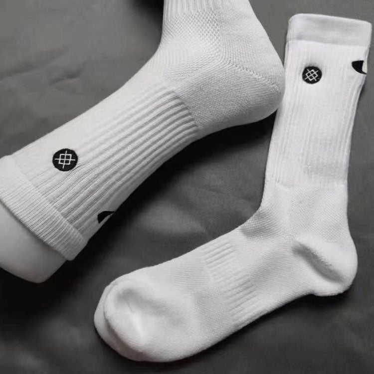 51121480 Breathable Mesh Athletic Socks - Cushioned Sports Crew Socks