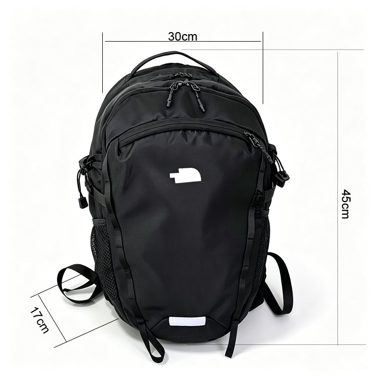 51170531 Multi Color Trim Nylon Hiking Backpack Multi Pocket Water Resistant Outdoor Travel Daypack