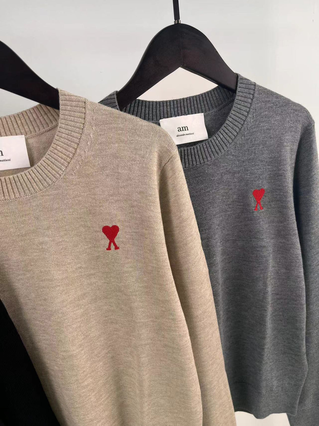 AMI PARIS Ami de Cœur wool sweater