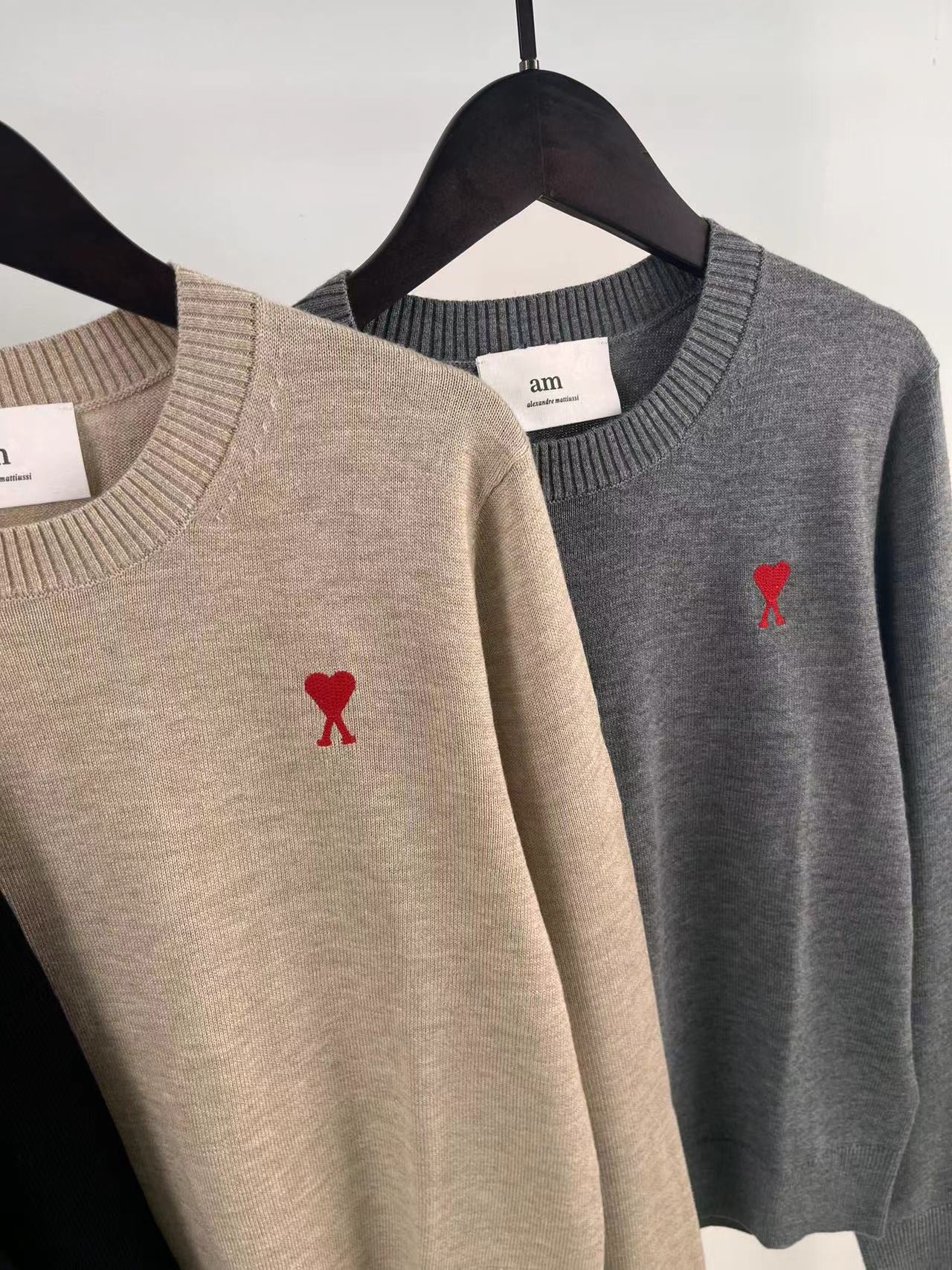 AMI PARIS Ami de Cœur wool sweater