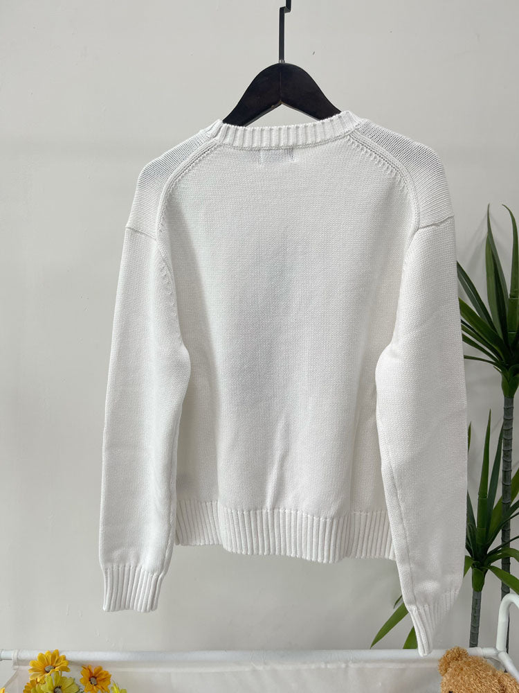 51059527/40553123 Women's Bear Knit Sweater