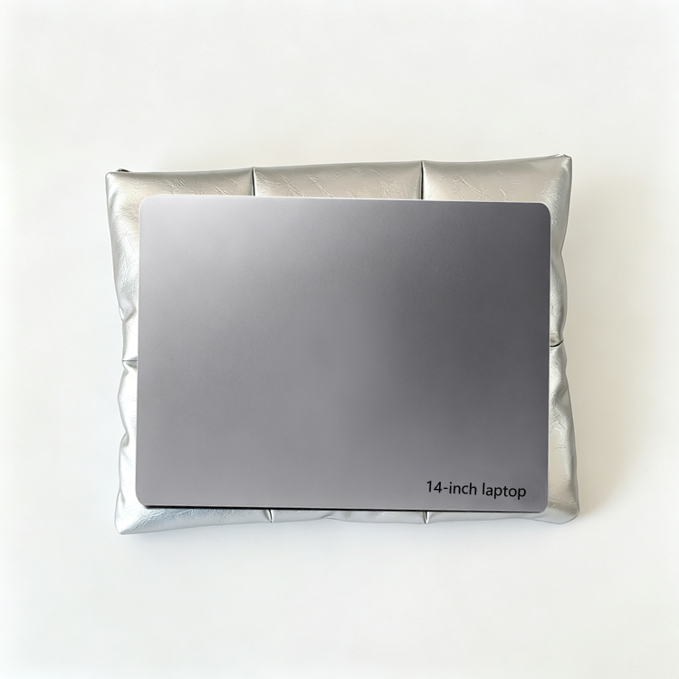 Big Pillow Bag Padded Laptop Sleeve Quilted Soft Tablet Carry Pouch - 51313163