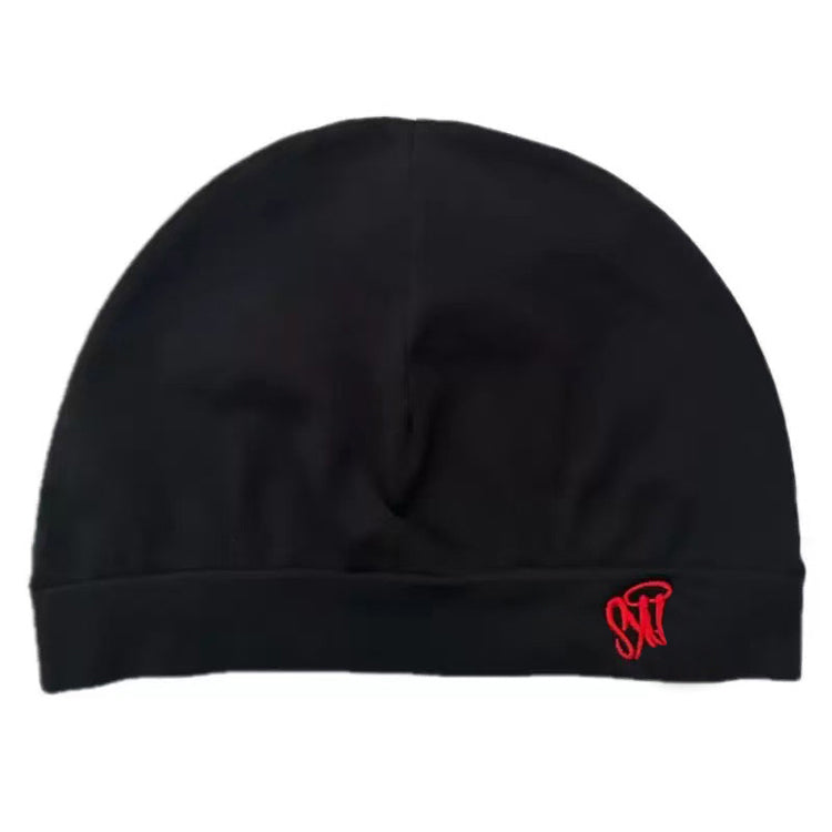 Soft Stretch Sports Skull Cap, Embroidered Close‑Fitting Beanie for Men Women - 51223180