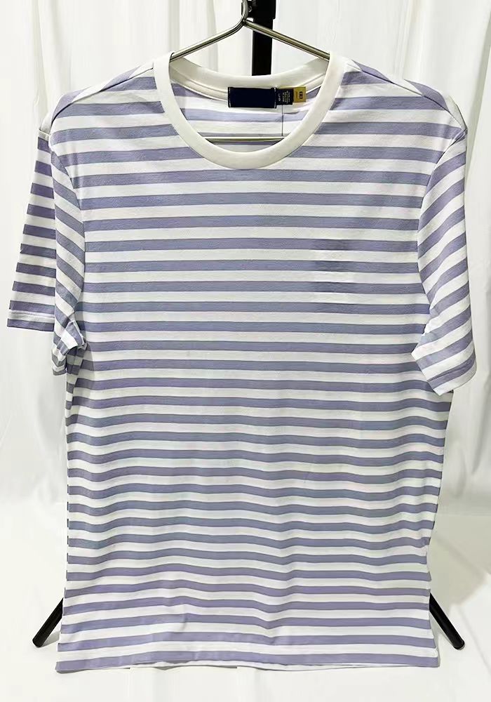 40094470RL Pony Short-Sleeved Striped T-Shirt