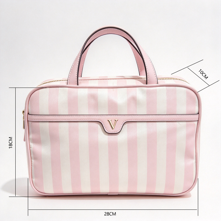 51337439  Women Portable Travel Makeup Bag Large Capacity Cosmetic Storage Handbag Multiple Prints