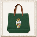 RL Bear Twill Shopper Tote