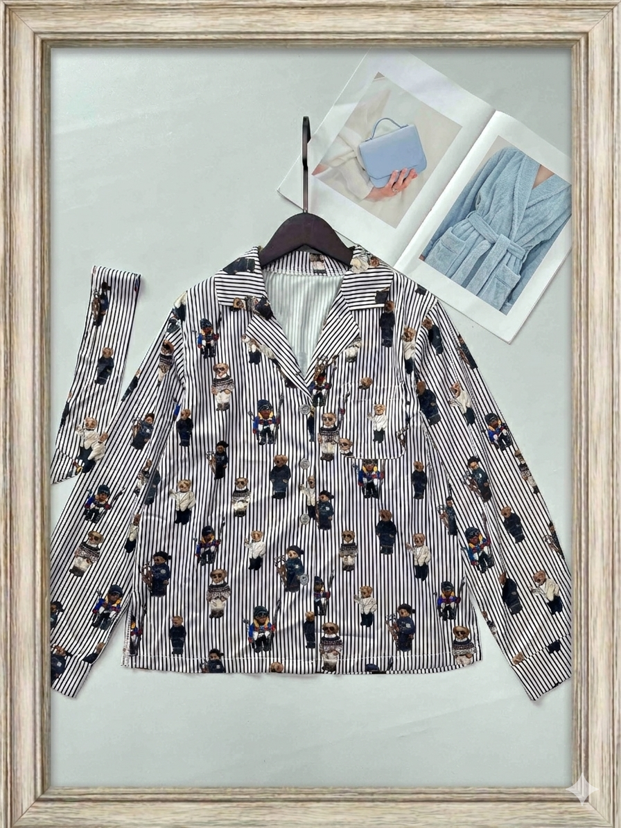 Polo Bear Sateen Pyjama Set - 51282561