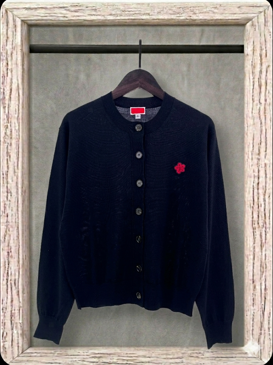 KZO Paris Boke Flower Cardigan