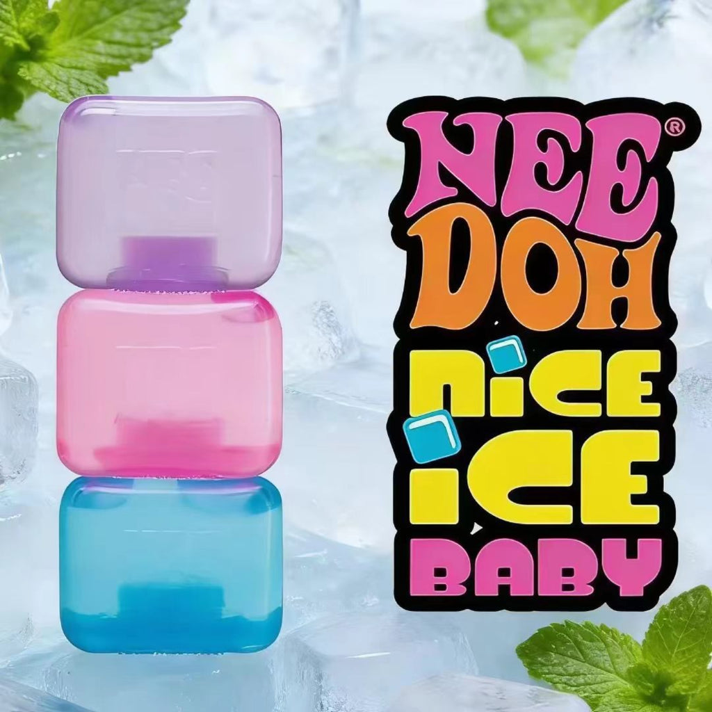 Assorted Cute Shapes Squeeze Fidget Toys Ice Cream Bear Cube Stress Relief Squish Sensory Toy Pack