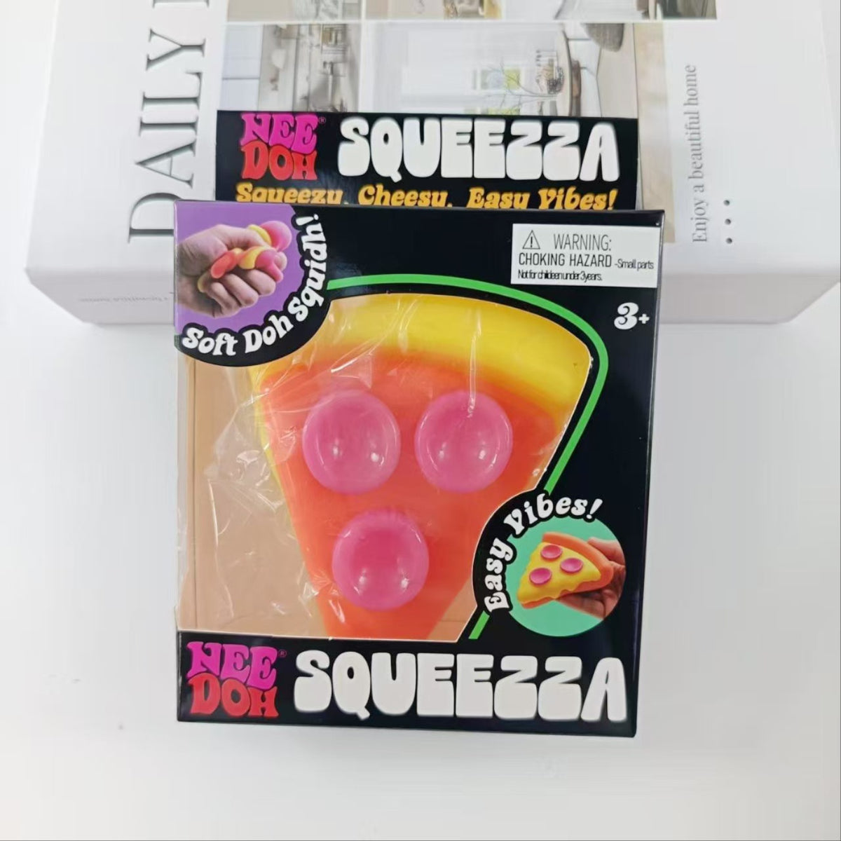 Assorted Cute Shapes Squeeze Fidget Toys Ice Cream Bear Cube Stress Relief Squish Sensory Toy Pack