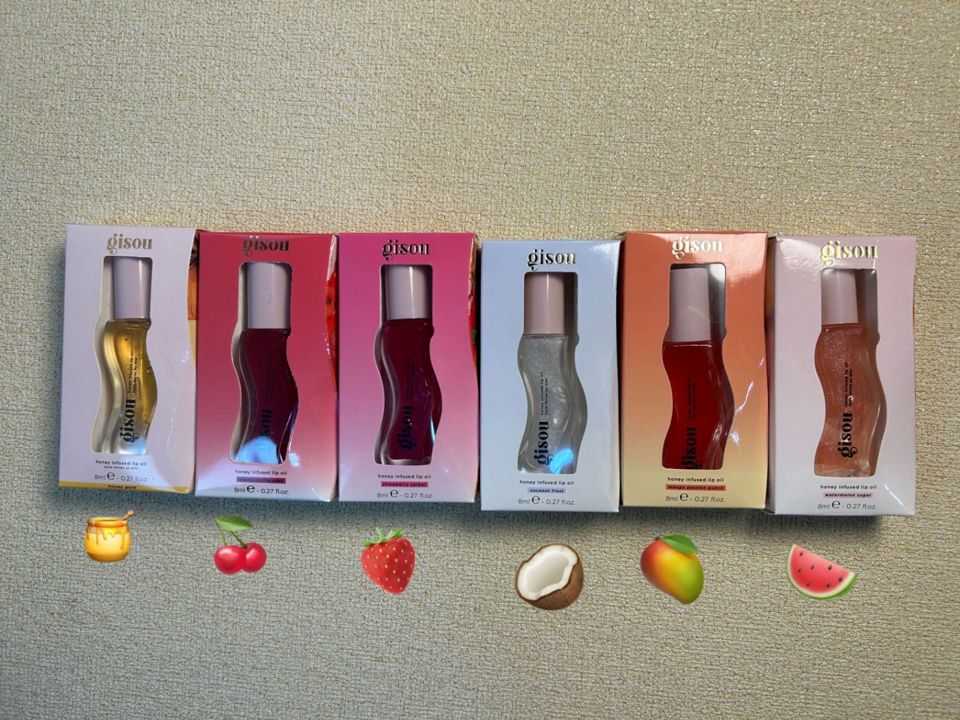 Honey Infused Hydrating Lip Oil Gloss Long Lasting Moisturizing Multi Shades Lip Care